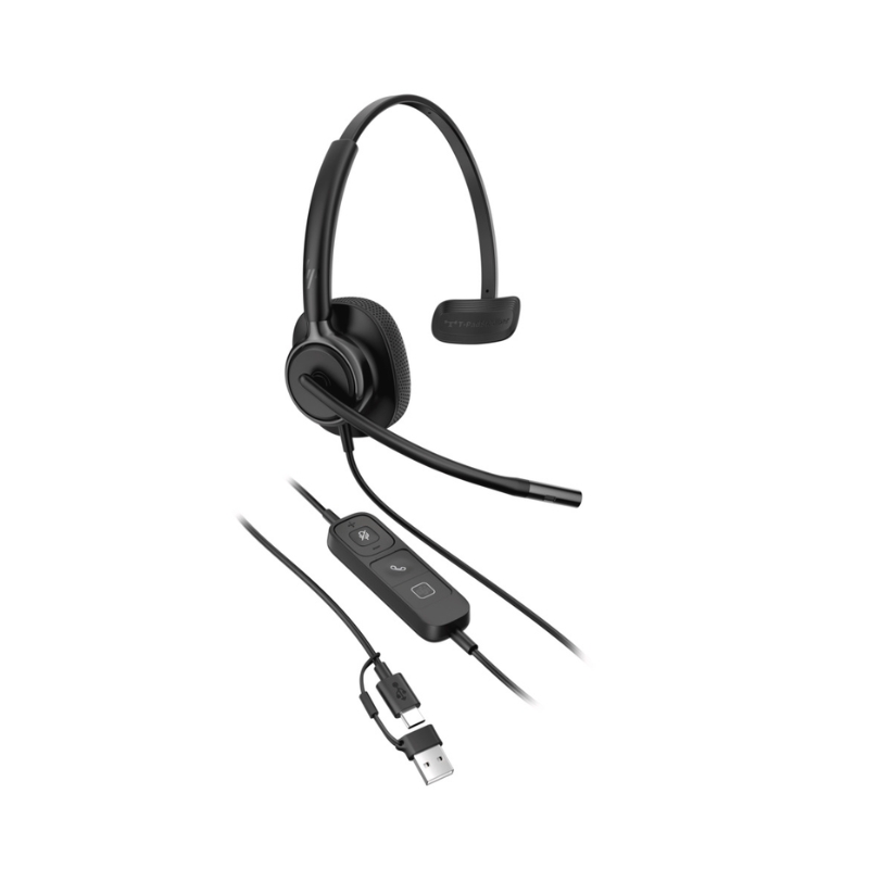 Poly Mission 415 Mono USB C/A Wired Headset