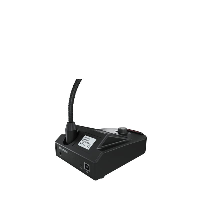 Tischmikrofon TM3-USB, PTT, 105dB, Standard, sw