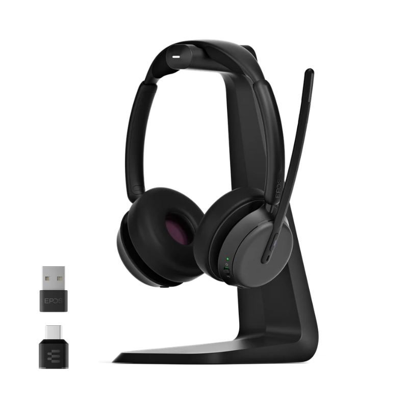 Impact Bluetooth HS Duo 1000 MS UC ANC WL Stand