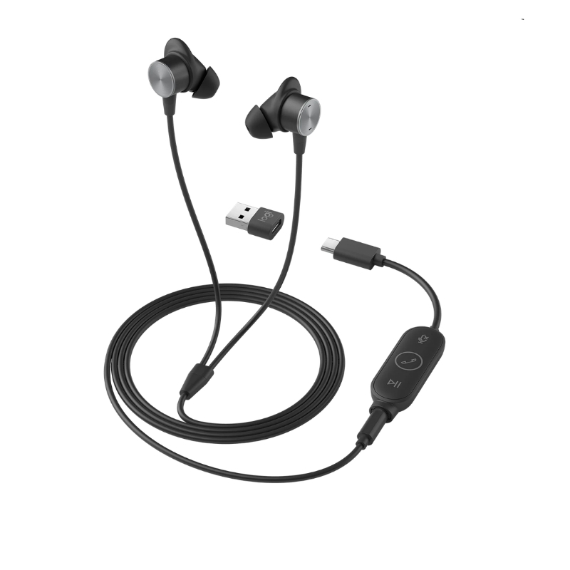 Zone Wired Earbuds - Grafit