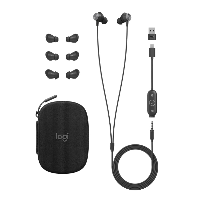 Zone Wired Earbuds - Grafit