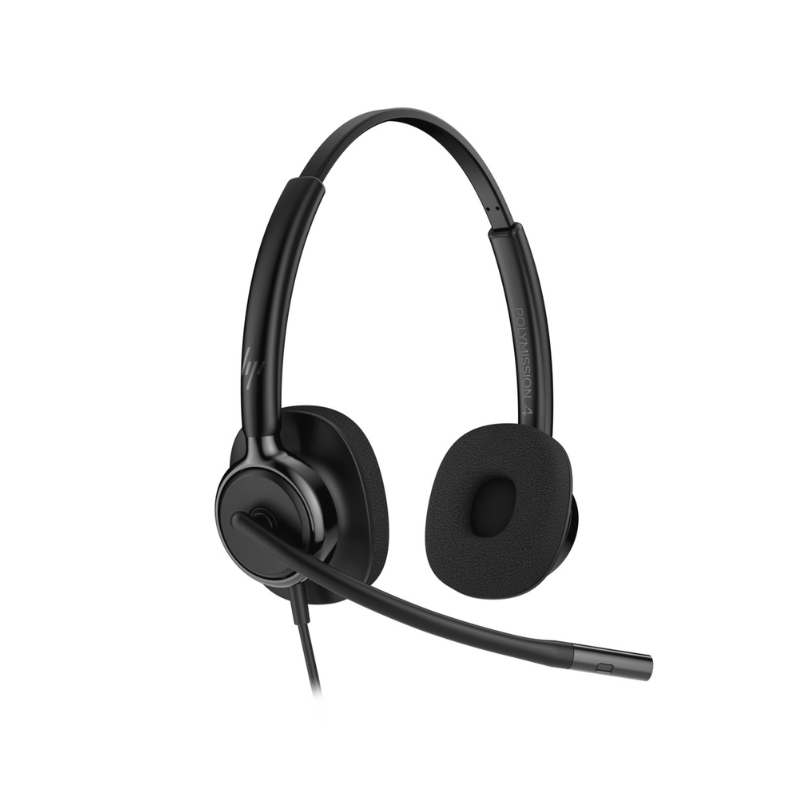 Poly Mission 425 Stereo USB C/A Headset Classic