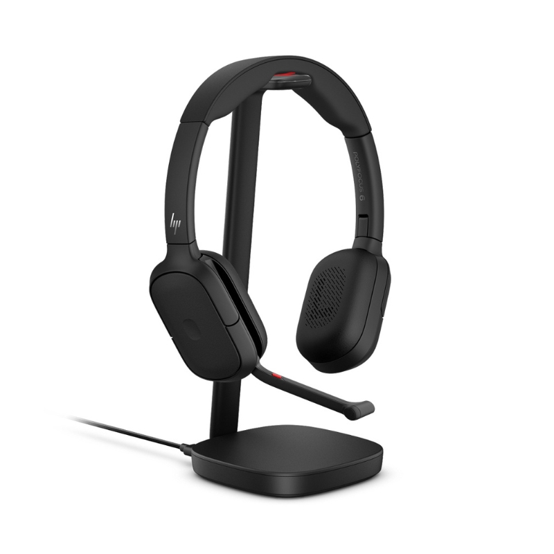 Poly Focus 625 Stereo Bluetooth Headset+Stand