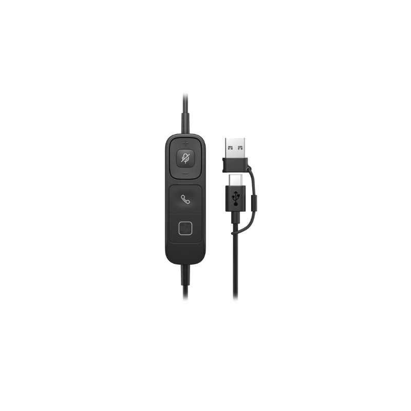 Poly Mission 415 Mono USB C/A Wired Headset