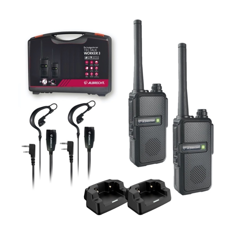 Tectalk Worker 3 2er Kofferset