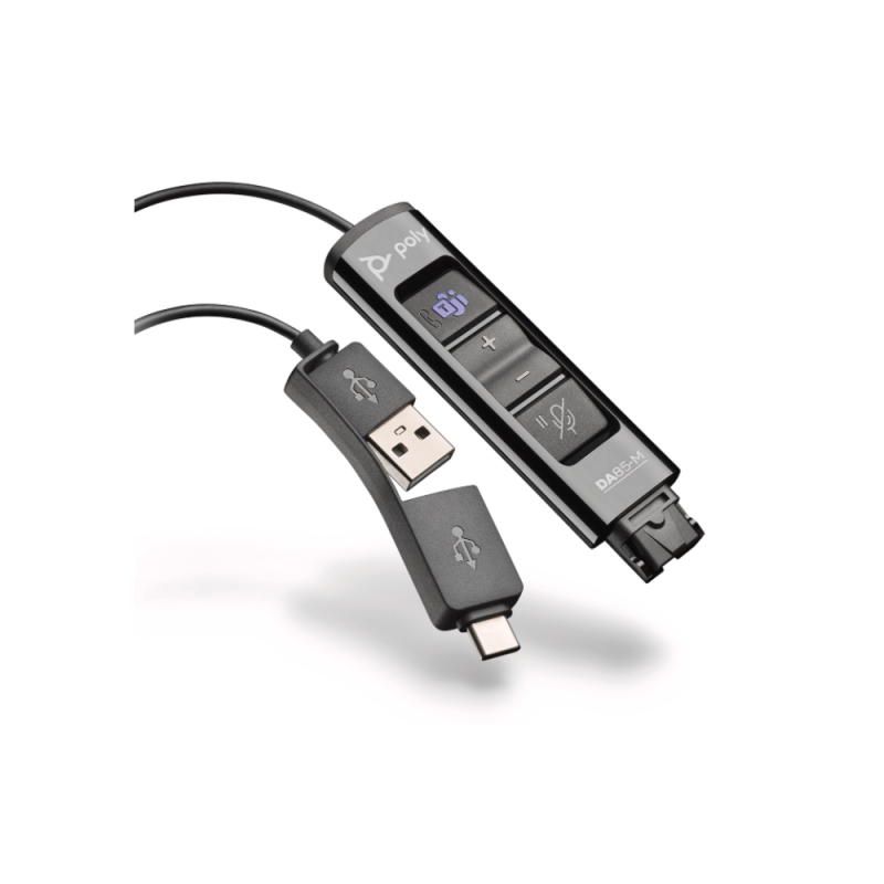 DA85-M Wideband QD auf USB-Adapter (USB-A und USB-C)